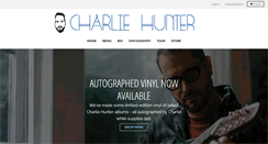 Desktop Screenshot of charliehunter.com