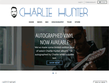 Tablet Screenshot of charliehunter.com